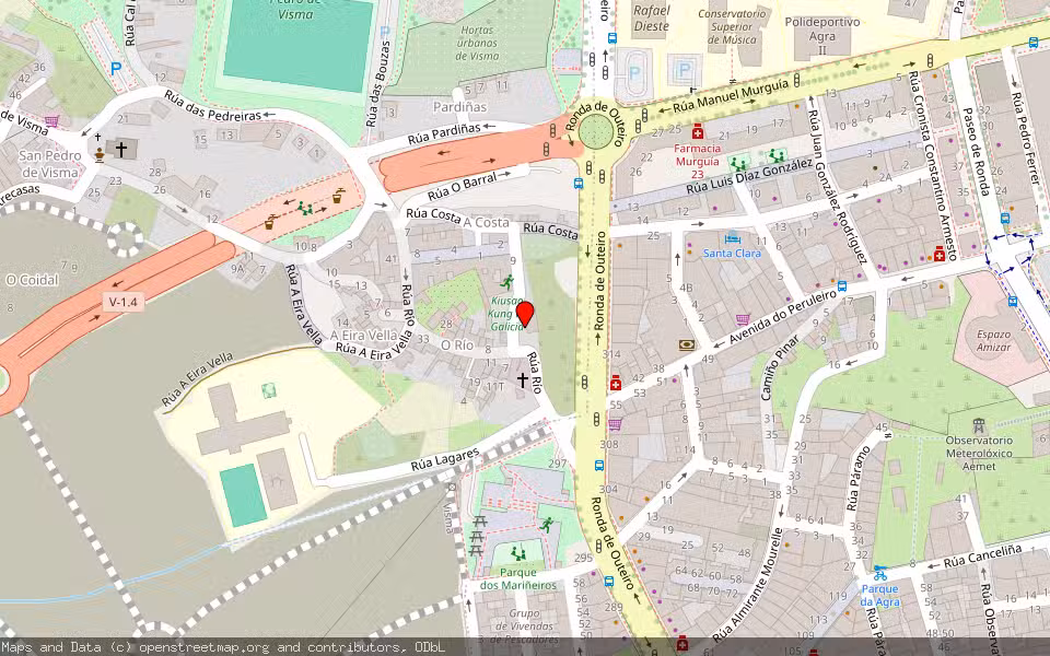 Mapa de Subasta Inmueble (Vivienda) en A Coruña