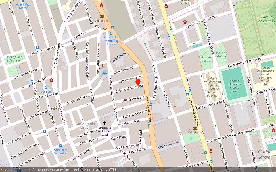 Mapa de Subasta Inmueble (Vivienda) en Cartagena, Murcia