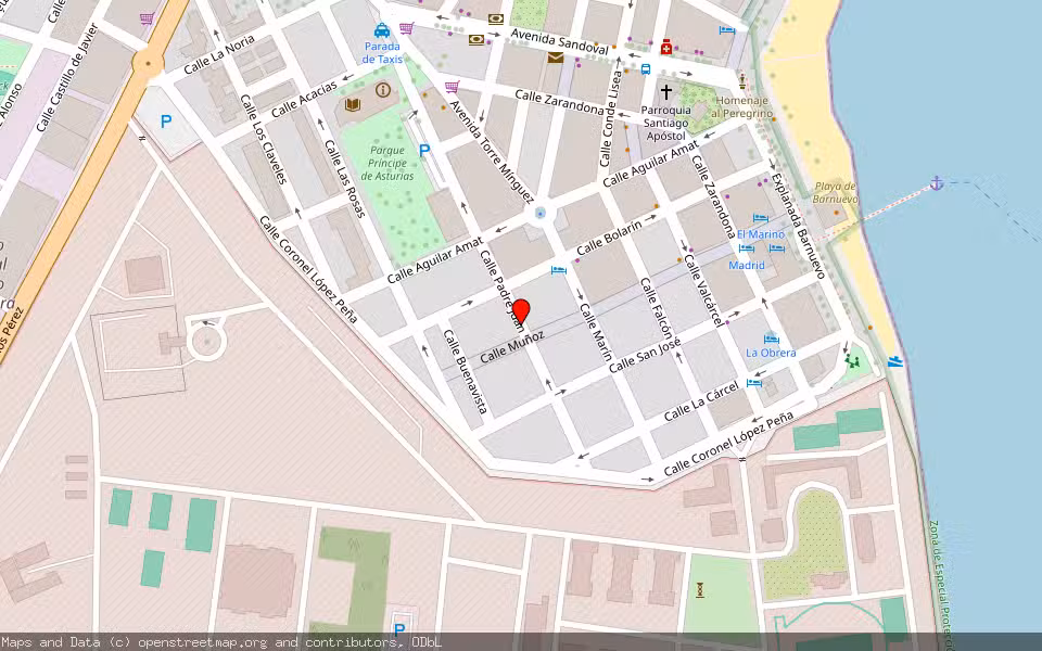 Mapa de Subasta Inmueble (Trastero) en San Javier, Murcia