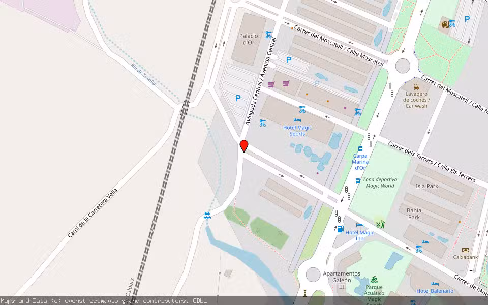Mapa de Subasta Inmueble (Vivienda) en Oropesa, Castellón/Castelló