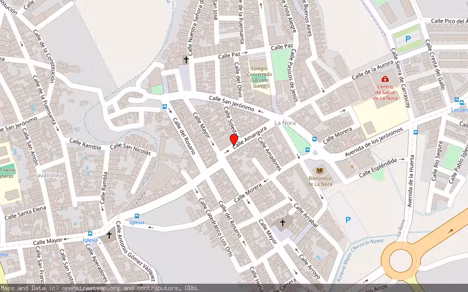 Mapa de Subasta Inmueble (Local comercial) en Murcia