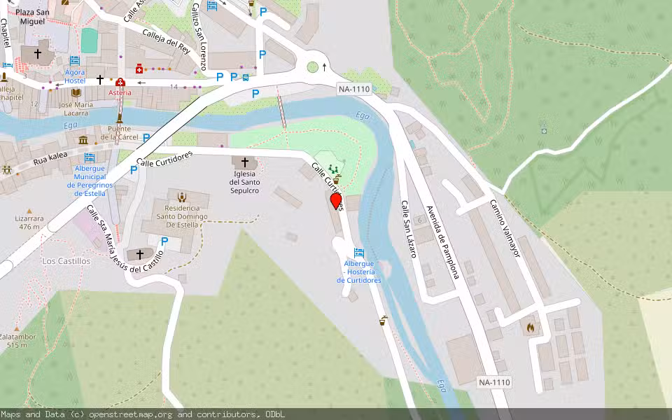 Mapa de Subasta Inmueble (Vivienda) en Estella, Navarra
