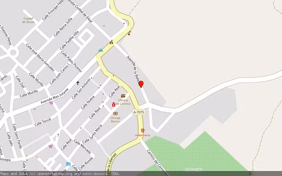 Mapa de Subasta Inmueble (Vivienda) en Villanueva De La Concepcion, Málaga