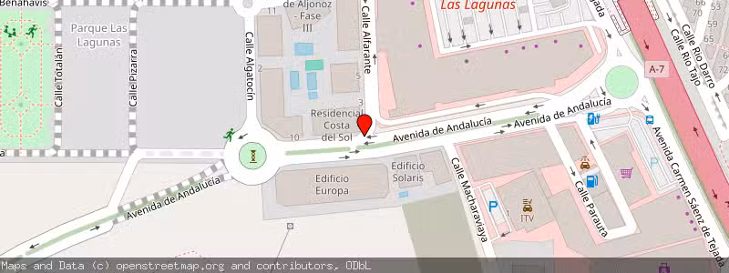 Mapa de Subasta de Inmueble (Vivienda) en Mijas, Málaga 