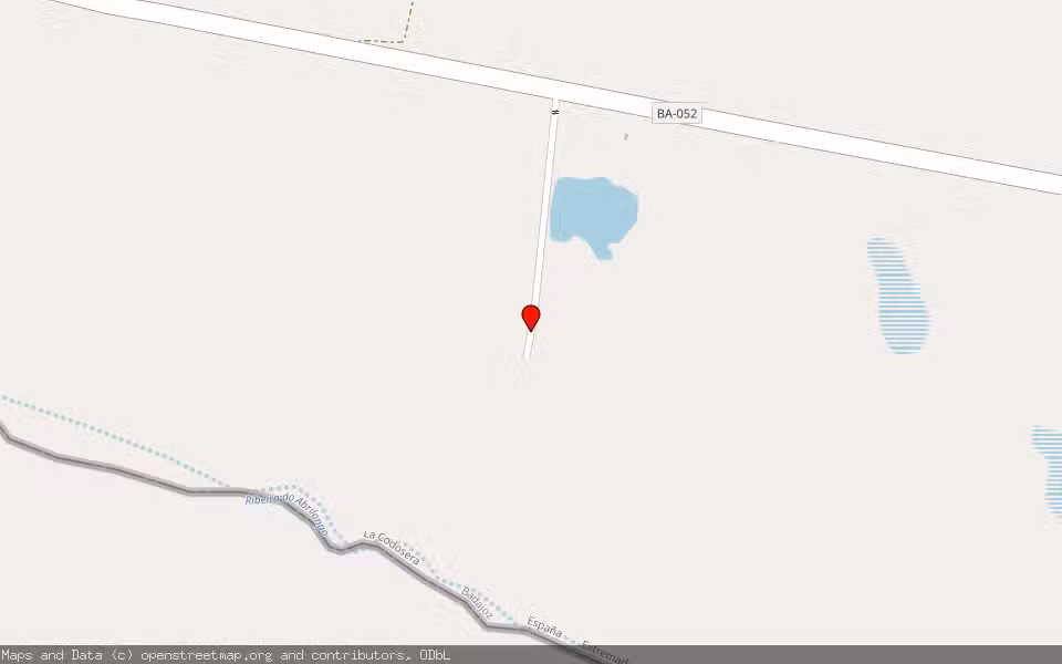 Mapa de Subasta Inmueble (Finca rústica) en Codosera (la), Badajoz