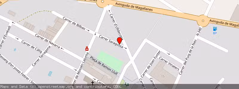 Mapa de Subasta de Inmueble (Vivienda) en Benicarlo, Castellón 