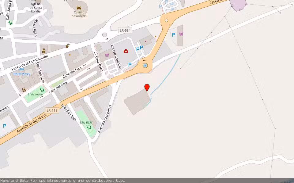 Mapa de Subasta Inmueble (Finca rústica) en Arnedo., La Rioja