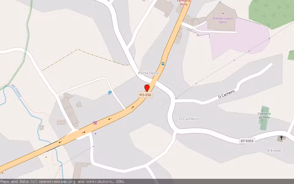 Mapa de Subasta Inmueble (Vivienda) en Portonovo, Pontevedra