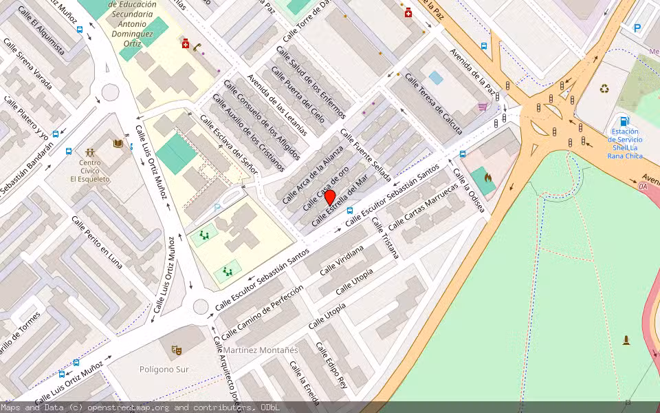 Mapa de Subasta Inmueble (Vivienda) en Sevilla