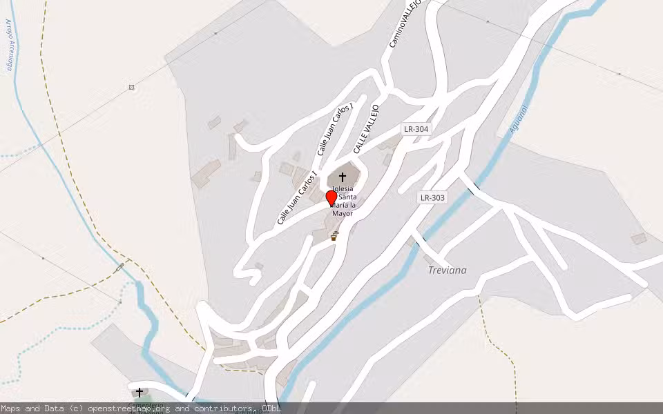 Mapa de Subasta Inmueble (Finca rústica) en Treviana, La Rioja
