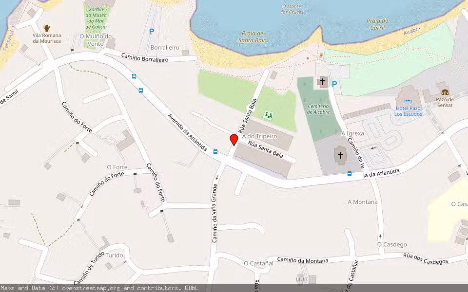 Mapa de Subasta Inmueble (Vivienda) en Vigo, Pontevedra