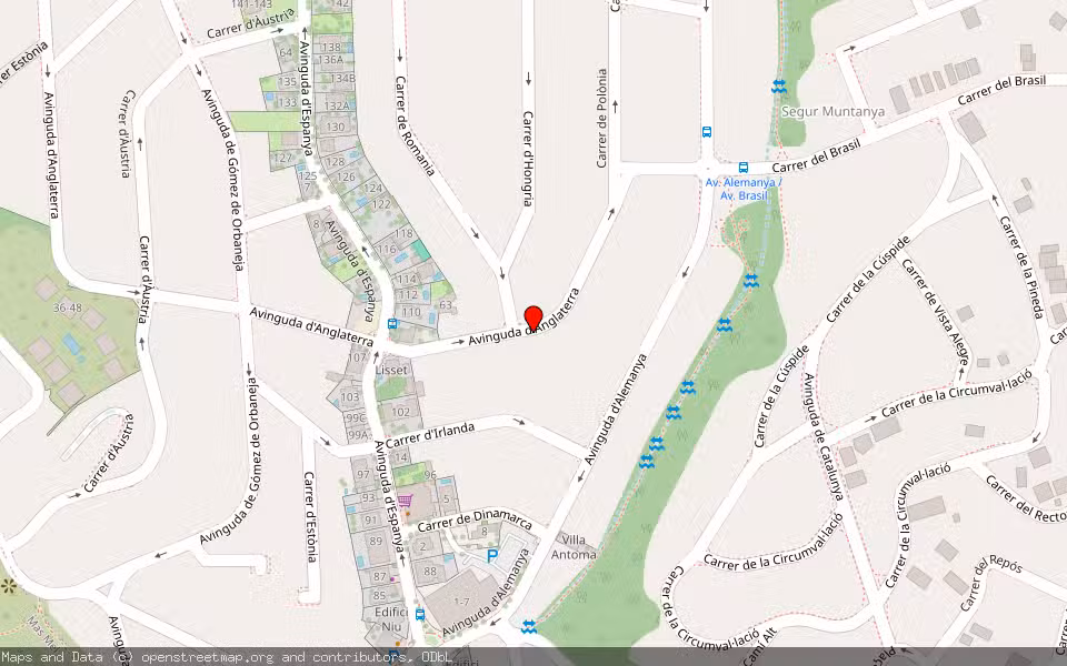 Mapa de Subasta Inmueble (Otros) en Segur De Calafell, Tarragona