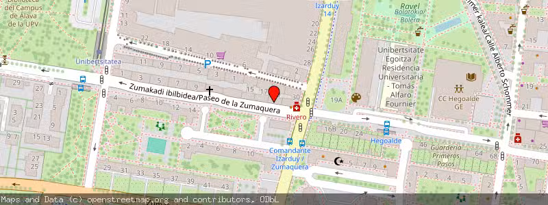 Mapa de Subasta de Inmueble (Vivienda) en Vitoria-gasteiz, Álava 