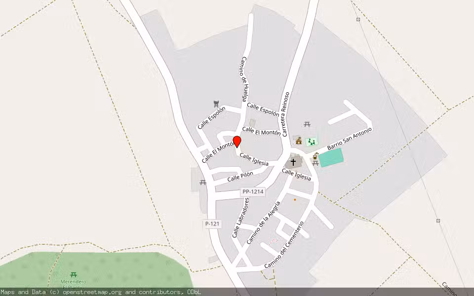 Mapa de Subasta Inmueble (Vivienda) en Soto Del Cerrato, Palencia