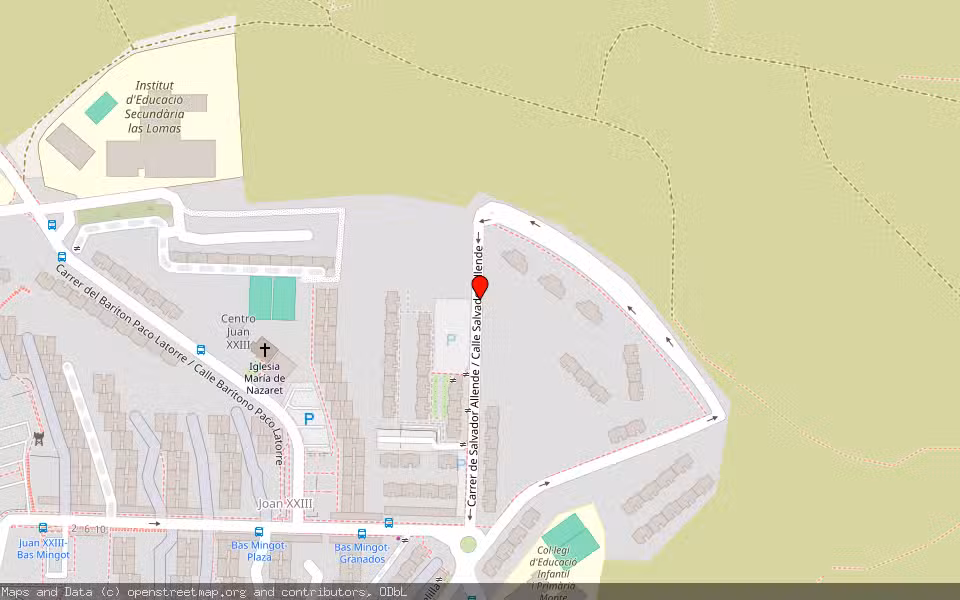 Mapa de Subasta Inmueble (Vivienda) en Alicante, Alicante/Alacant