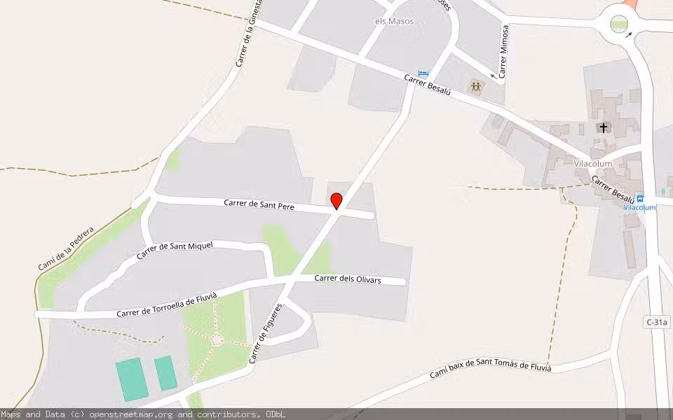 Mapa de Subasta Inmueble (Solar) en Torroella De Fluvia, Girona