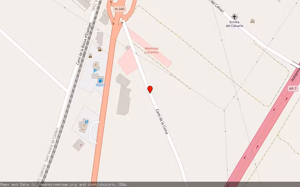 Mapa de Subasta Inmueble (Finca rústica) en Alcalà De Xivert, Castellón/Castelló