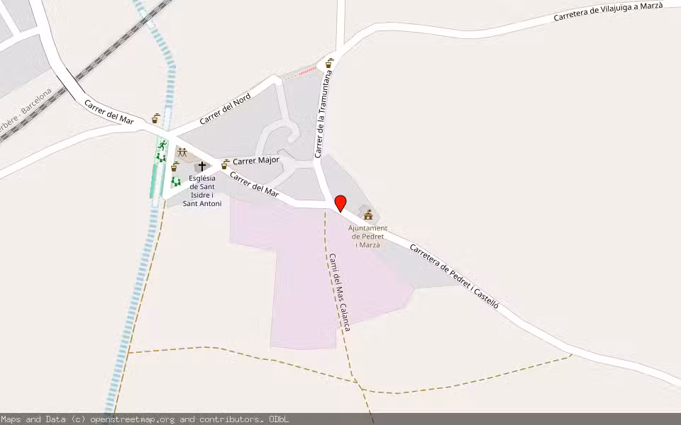 Mapa de Subasta Inmueble (Vivienda) en Pedret I Marzà, Girona