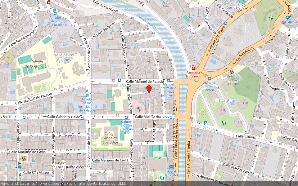 Mapa de Subasta Inmueble (Finca rústica) en Málaga