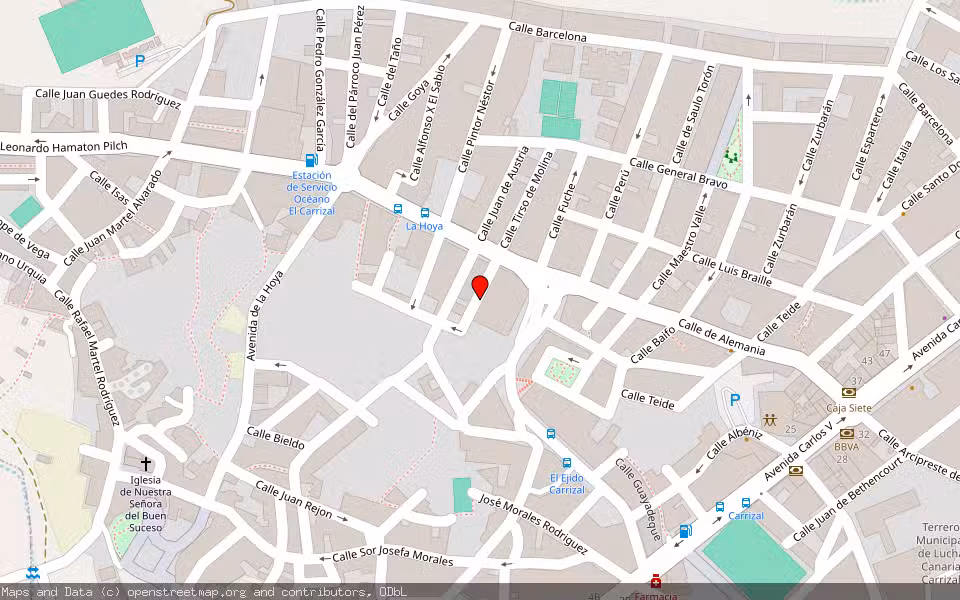 Mapa de Subasta Inmueble (Local comercial) en Ingenio, Las Palmas