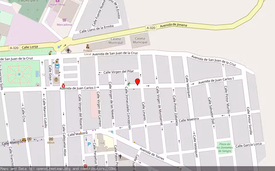 Mapa de Subasta Inmueble (Vivienda) en Mancha Real, Jaén