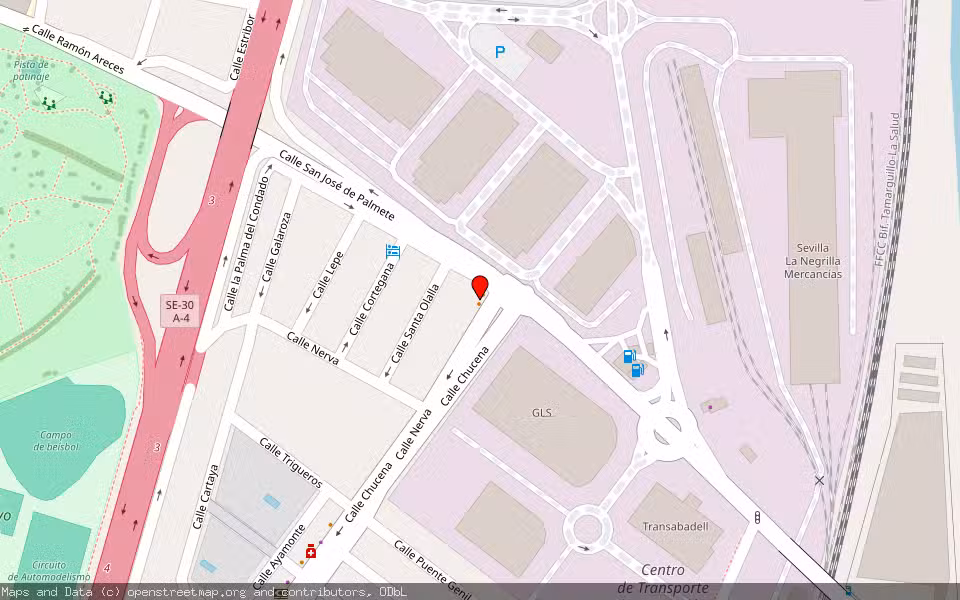 Mapa de Subasta Inmueble (Vivienda) en Sevilla