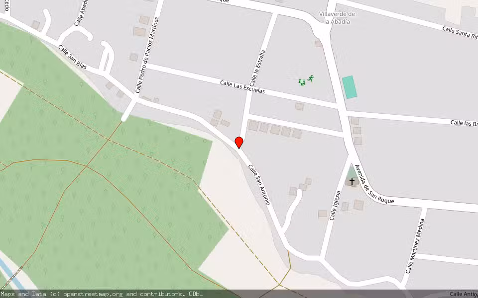 Mapa de Subasta Inmueble (Vivienda) en Villaverde De La Abadía (municipio De Carracedelo), León