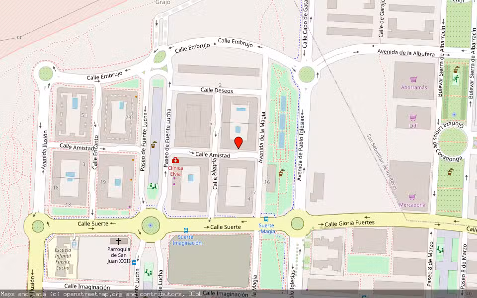 Mapa de Subasta Inmueble (Garaje) en Alcobendas, Madrid