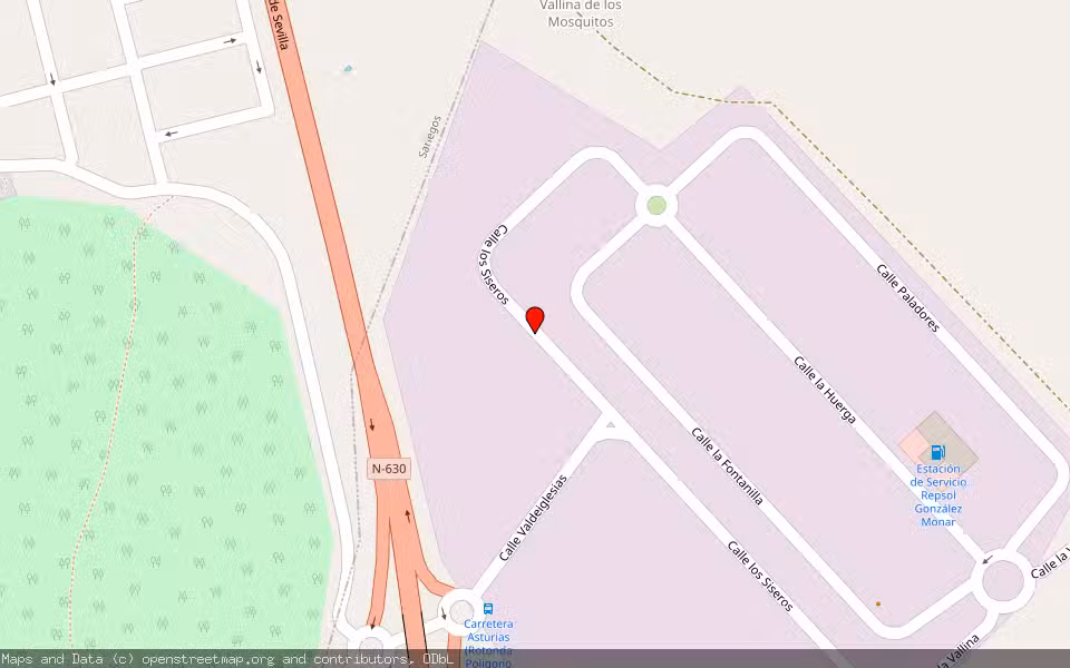 Mapa de Subasta Inmueble (Vivienda) en Villaquilambre, León
