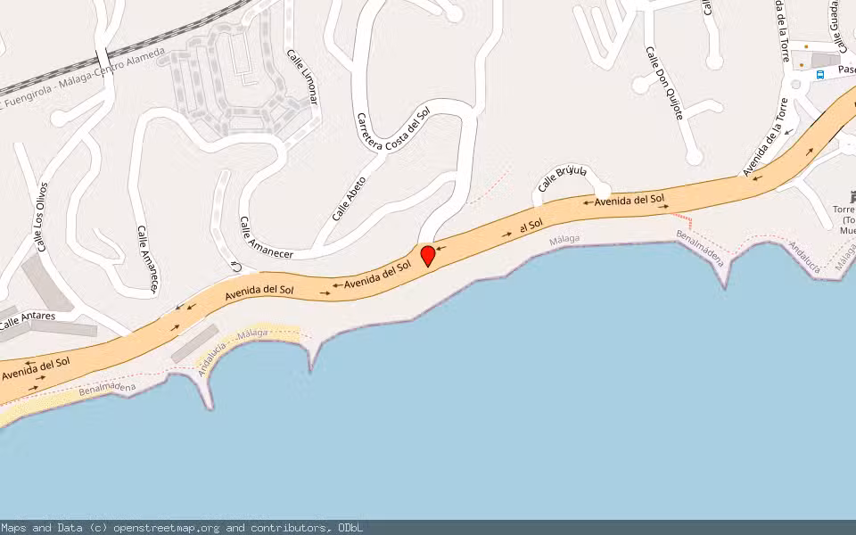 Mapa de Subasta Inmueble (Otros) en Benalmadena, Málaga