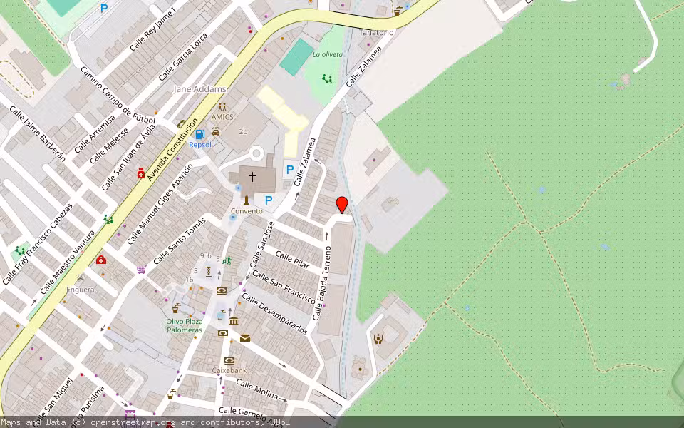 Mapa de Subasta Inmueble (Otros) en Enguera, Valencia/València
