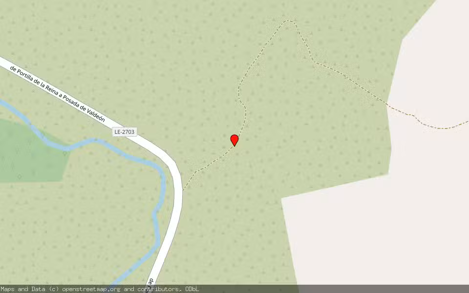 Mapa de Subasta Inmueble (Finca rústica) en Boca De Huérgano, León
