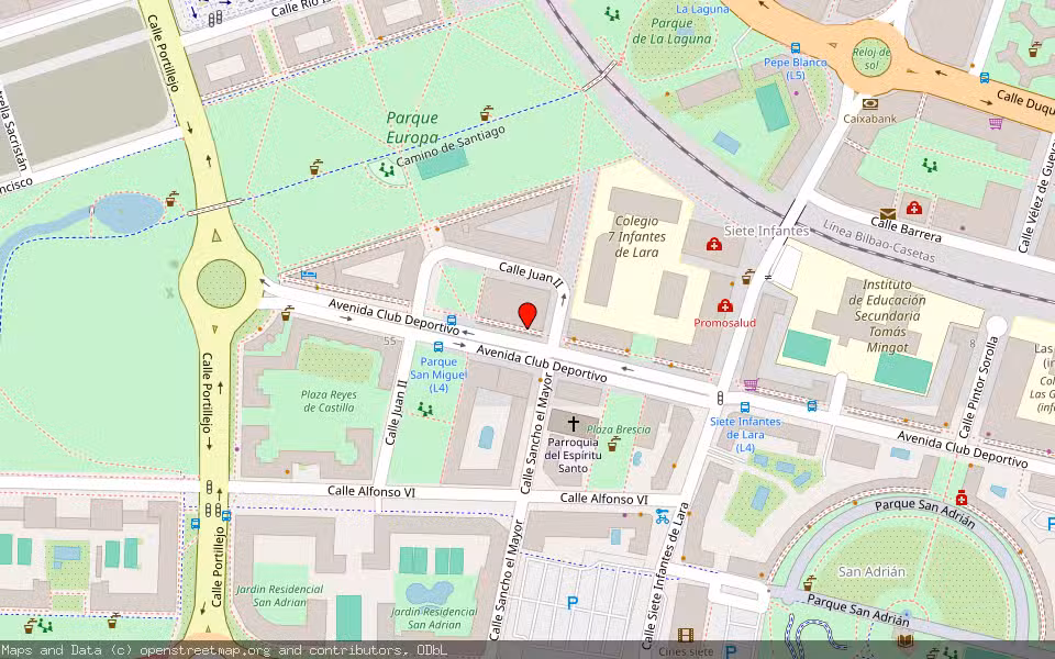Mapa de Subasta Inmueble (Vivienda) en Logroño, La Rioja
