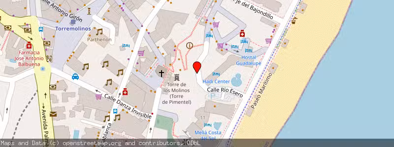 Mapa de Subasta de Inmueble (Vivienda) en Torremolinos, Málaga 