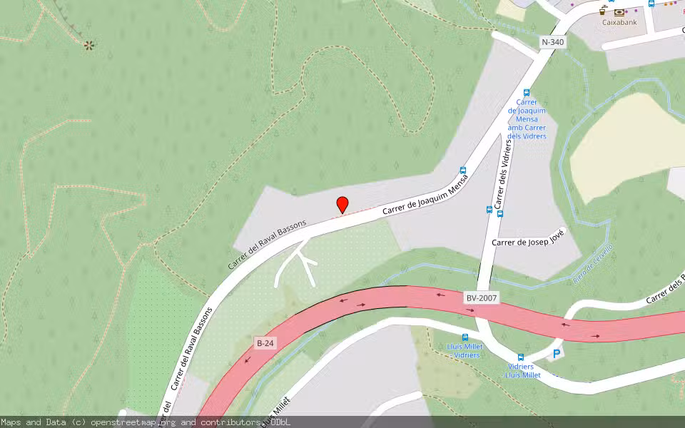 Mapa de Subasta Inmueble (Vivienda) en Cervelló, Barcelona