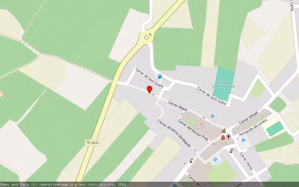 Mapa de Subasta Inmueble (Trastero) en Brafim, Tarragona