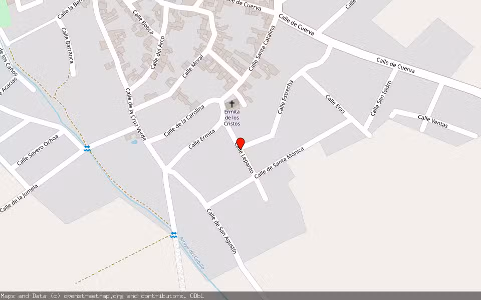 Mapa de Subasta Inmueble (Garaje) en Gálvez, Toledo