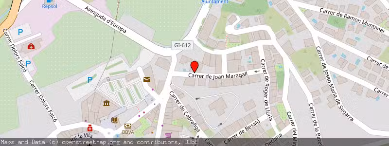 Mapa de Subasta de Inmueble (Garaje) en Llança, Gerona (Girona) 