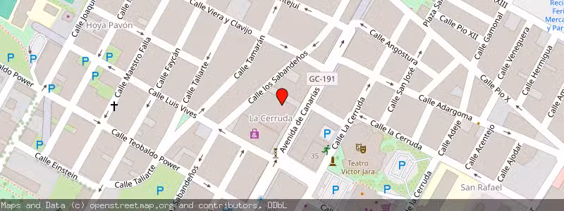 Mapa de Subasta de Inmueble (Local comercial) en Santa Lucía De Tirajana, Las Palmas 