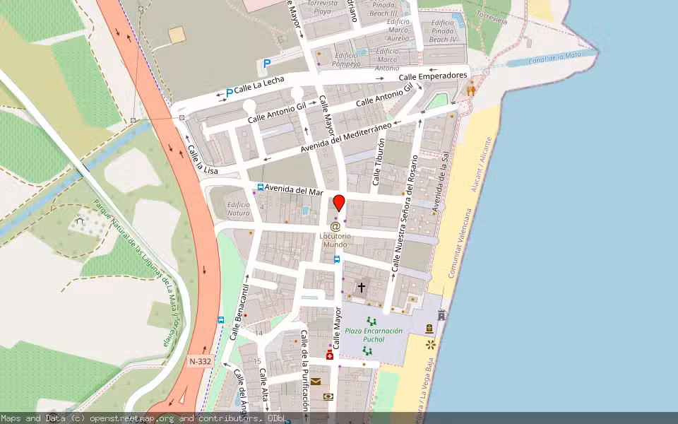 Mapa de Subasta Inmueble (Vivienda) en Torrevieja, Alicante/Alacant