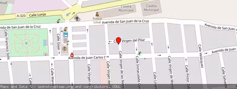Mapa de Subasta de Inmueble (Vivienda) en Mancha Real, Jaén 