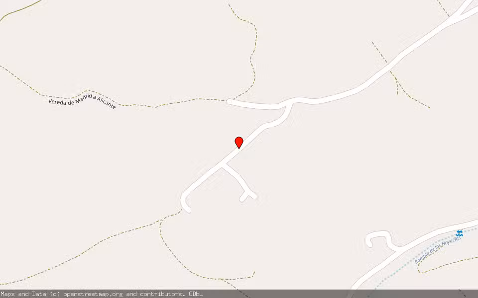 Mapa de Subasta Inmueble (Finca rústica) en Almansa, Albacete