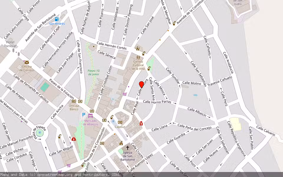 Mapa de Subasta Inmueble (Vivienda) en Torredelcampo, Jaén