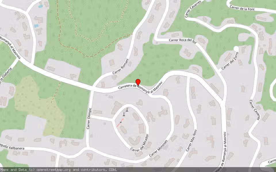 Mapa de Subasta Inmueble (Otros) en Castell - Platja D'aro, Girona