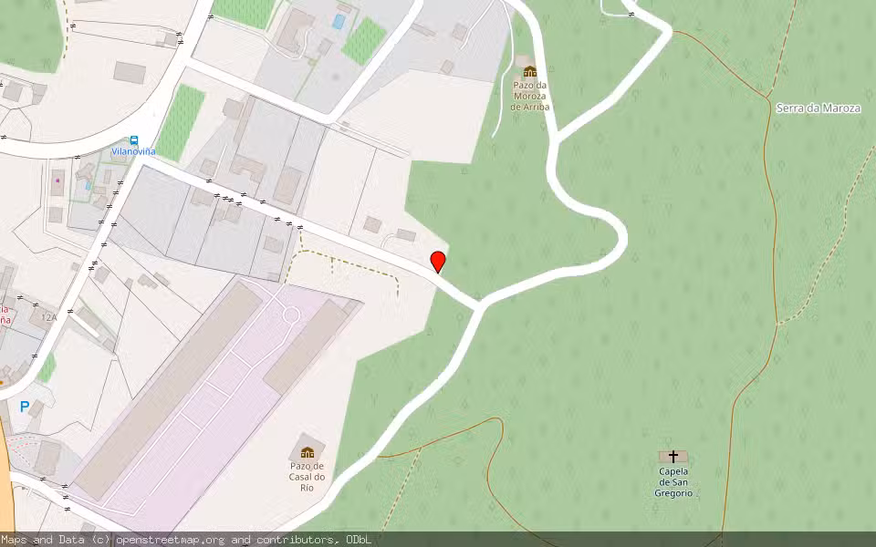 Mapa de Subasta Inmueble (Solar) en Meis, Pontevedra