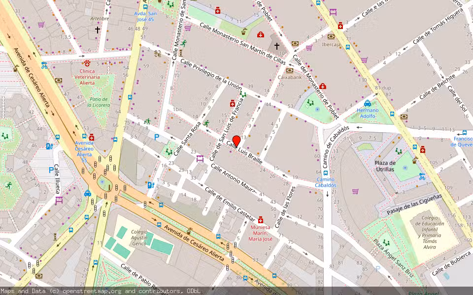 Mapa de Subasta Inmueble (Vivienda) en Zaragoza