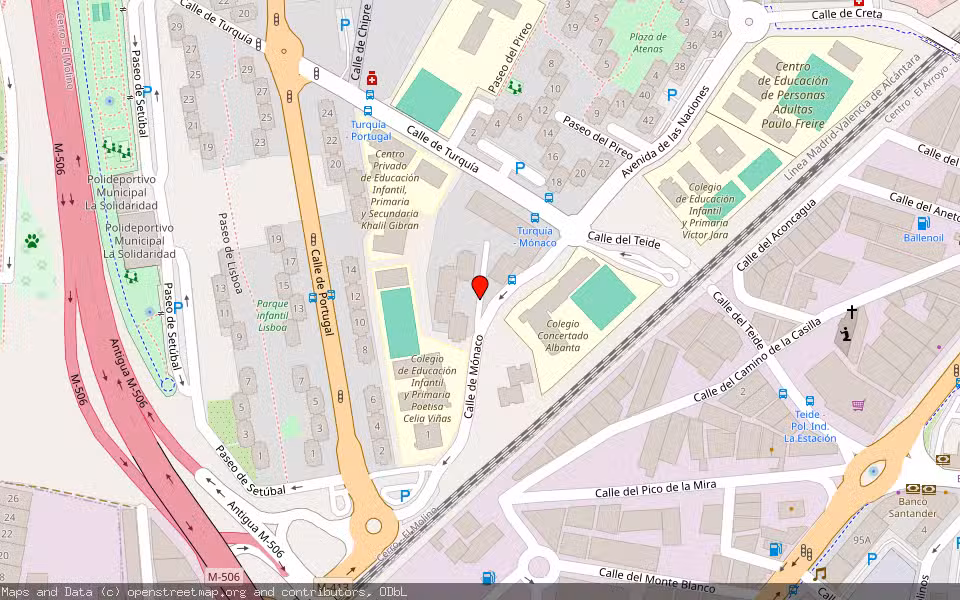 Mapa de Subasta Inmueble (Vivienda) en Fuenlabrada, Madrid