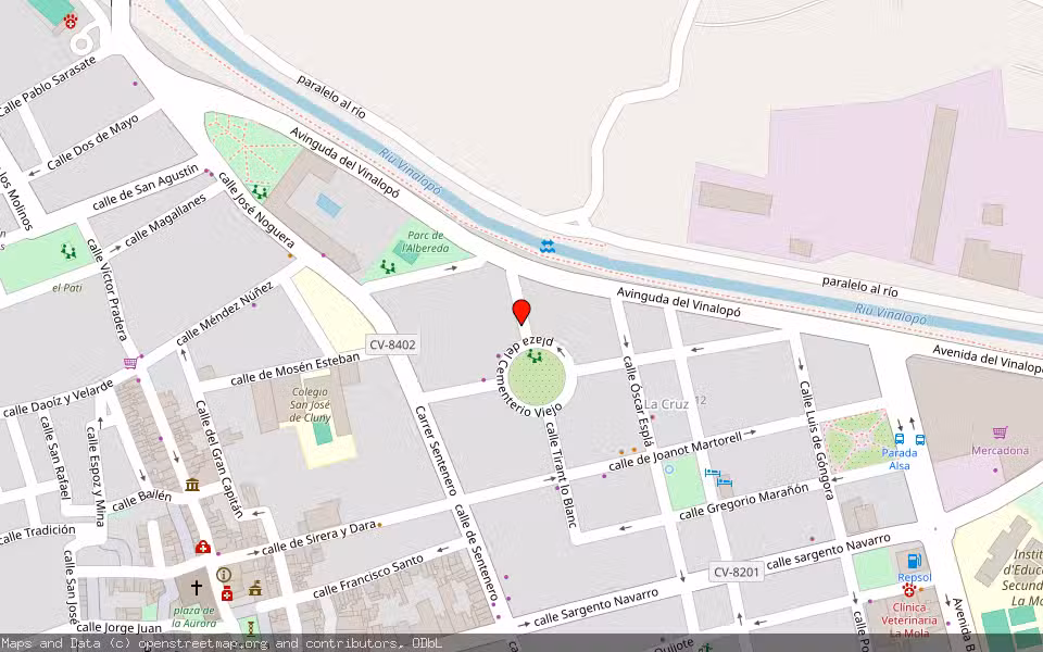 Mapa de Subasta Inmueble (Solar) en Novelda, Alicante/Alacant