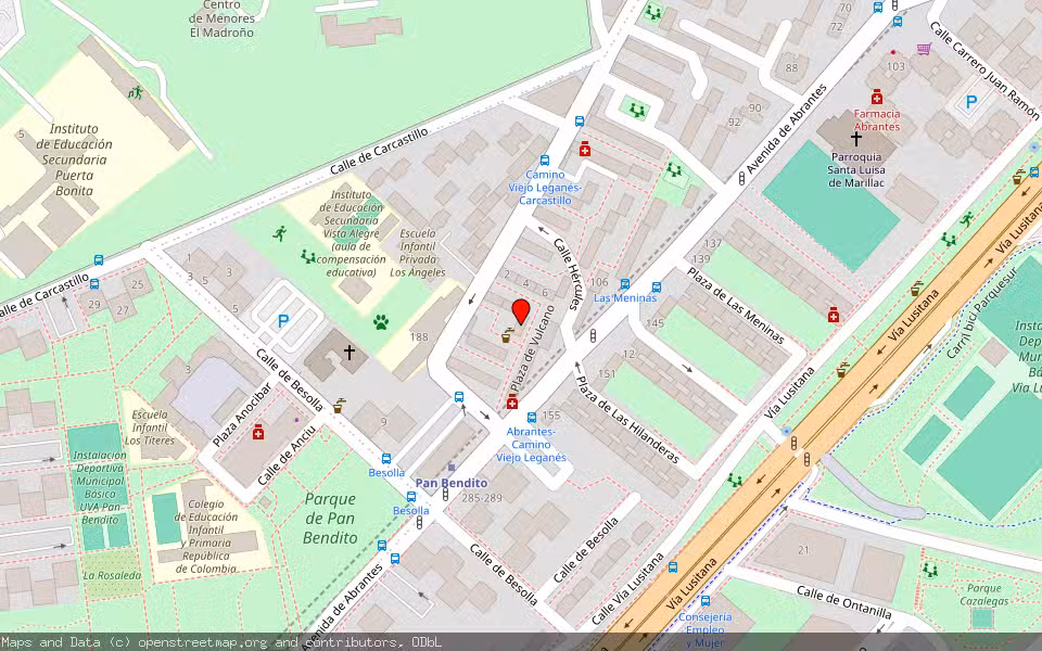 Mapa de Subasta Inmueble (Vivienda) en Madrid