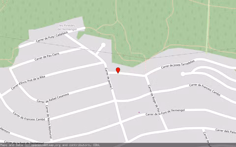 Mapa de Subasta Inmueble (Vivienda) en La Torre Claramunt. Pinedes Del L'armengol, Barcelona